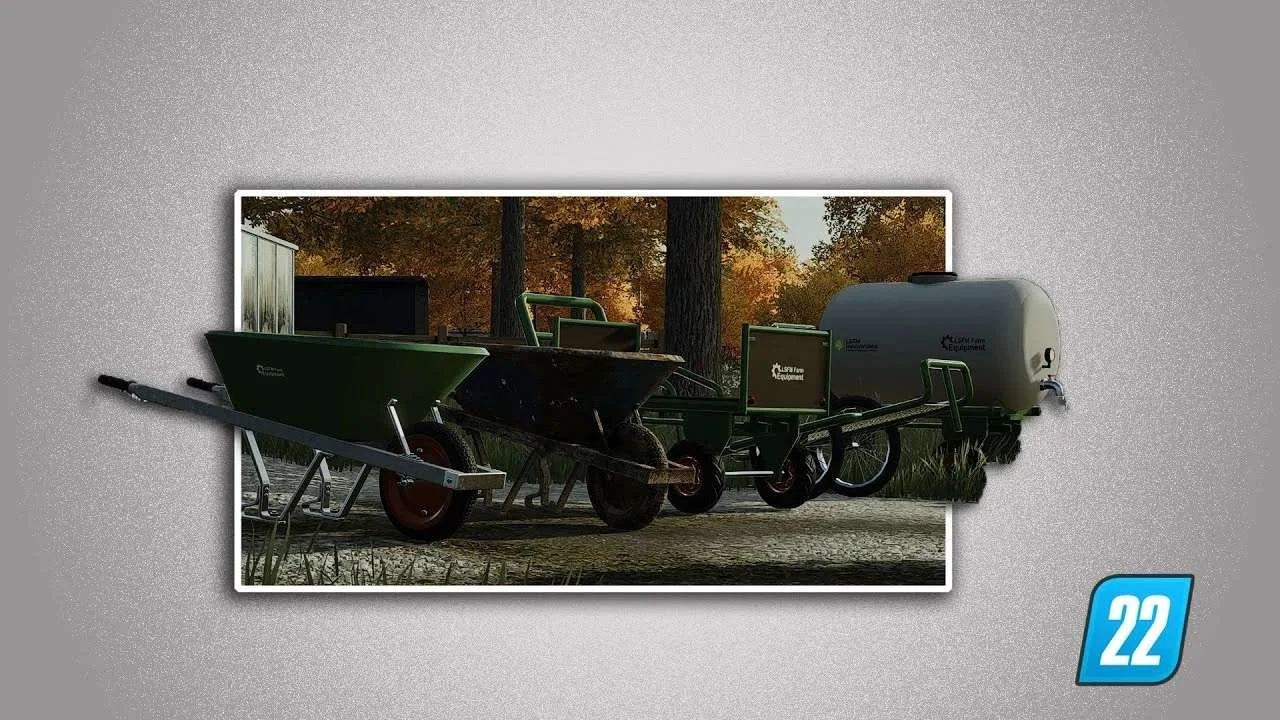 LSFM Farm Equipment Pack v1.0.0.4 FS22 FS22 Mod Free Download