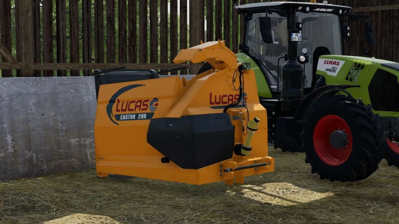 Lucas Castor 20R v1.0 FS22 FS22 Mod Free Download