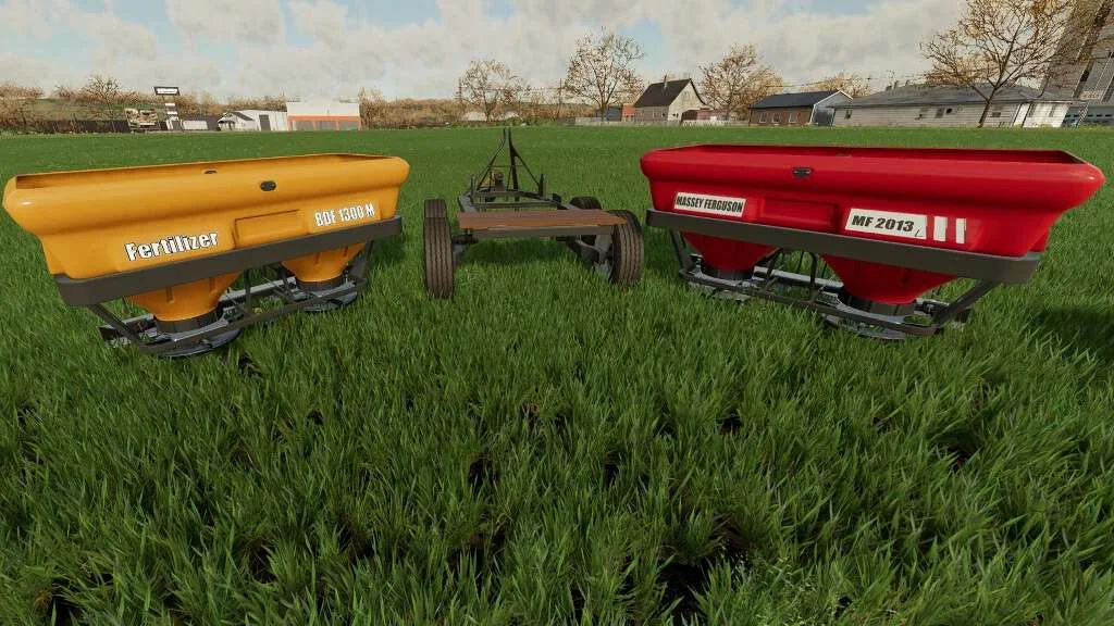 Massey Ferguson 2013 And Valtra BDF 1300 v1.0 FS22 FS22 Mod Free Download
