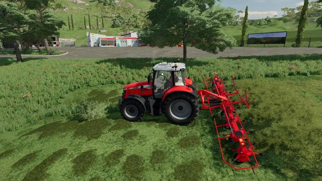 Massey Ferguson TD 868 DN Tedder v1.0 FS22 FS22 Mod Free Download