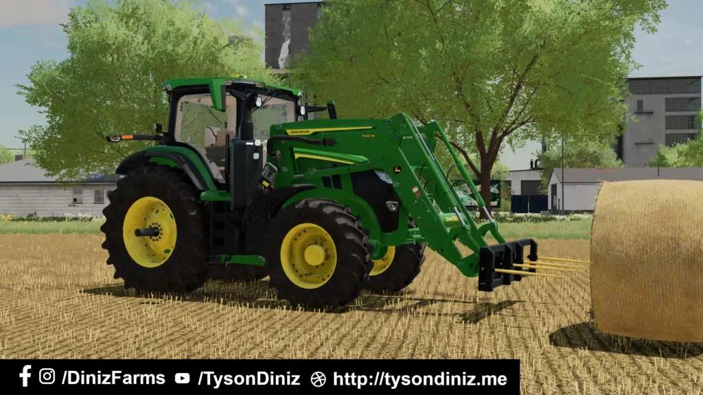 MDS ROUND BALE SPEAR v1.0.0.1 FS22 FS22 Mod Free Download