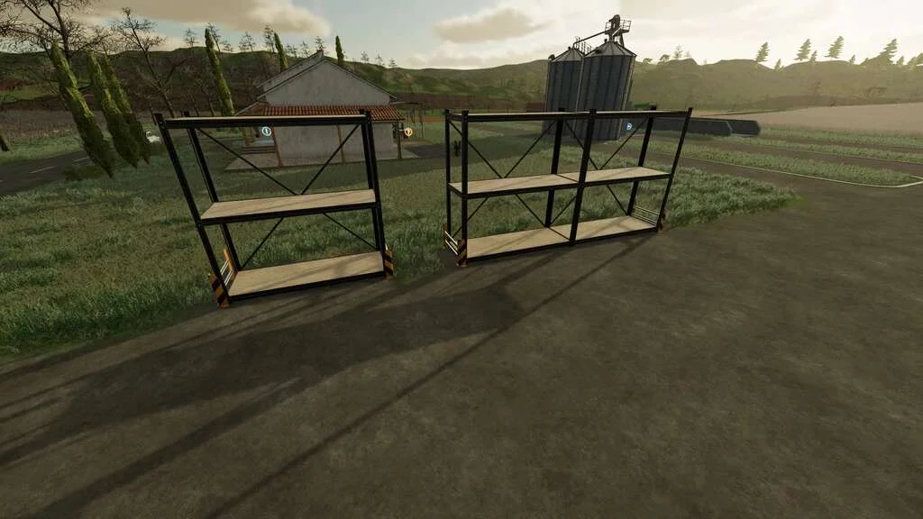 Metal Shelf v1.0 FS22 FS22 Mod Free Download