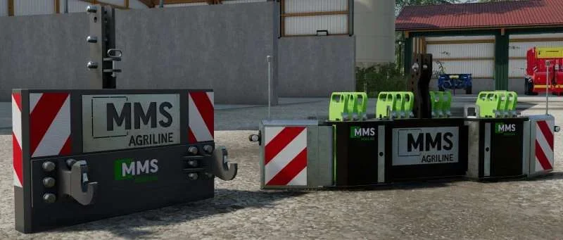 MMS WEIGHT PACK v1.0 FS22 FS22 Mod Free Download