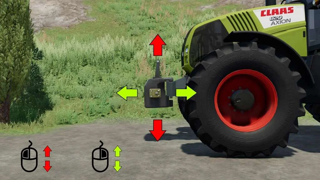 Mountable Weights Pack v1.0 FS22 FS22 Mod Free Download
