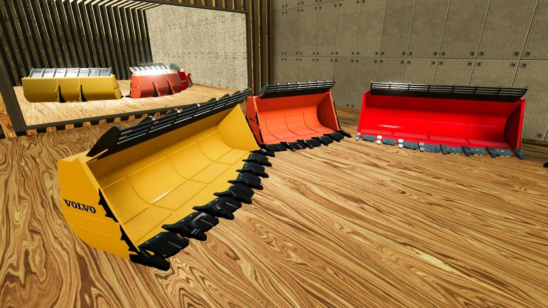 Multi Brand Bucket Pack V1.0 FS22 FS22 Mod Free Download