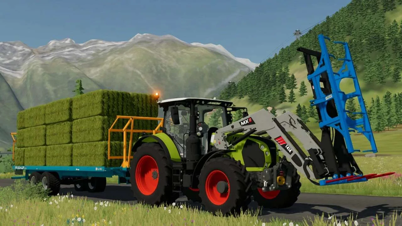 MX Loader T414 / CLAAS FL140 v1.0 FS22 FS22 Mod Free Download