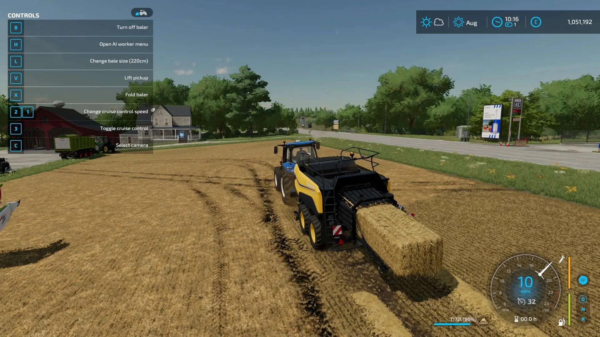 New Holland 1290HD High capacity baler By Stevie V1.0 FS22 FS22 Mod Free Download