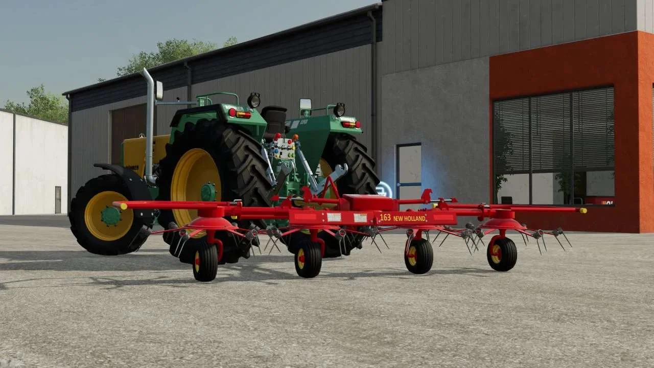 New Holland 163 v1.0 FS22 FS22 Mod Free Download