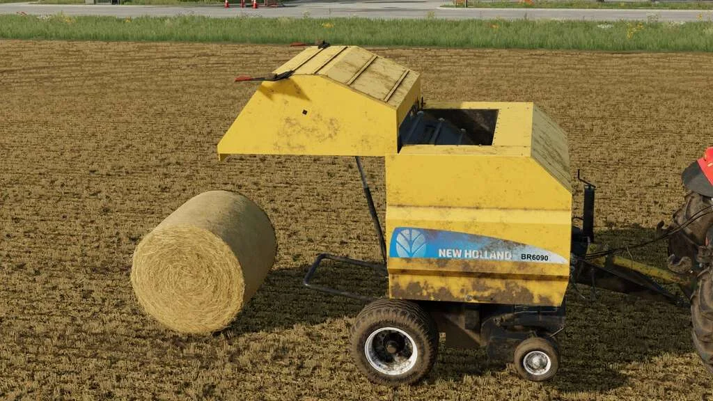 New Holland BR 6090 v1.0 FS22 FS22 Mod Free Download