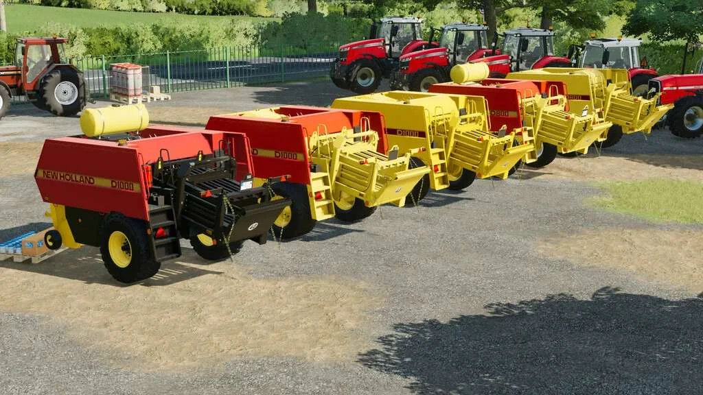New Holland D800/D1000 Baler v1.0 FS22
