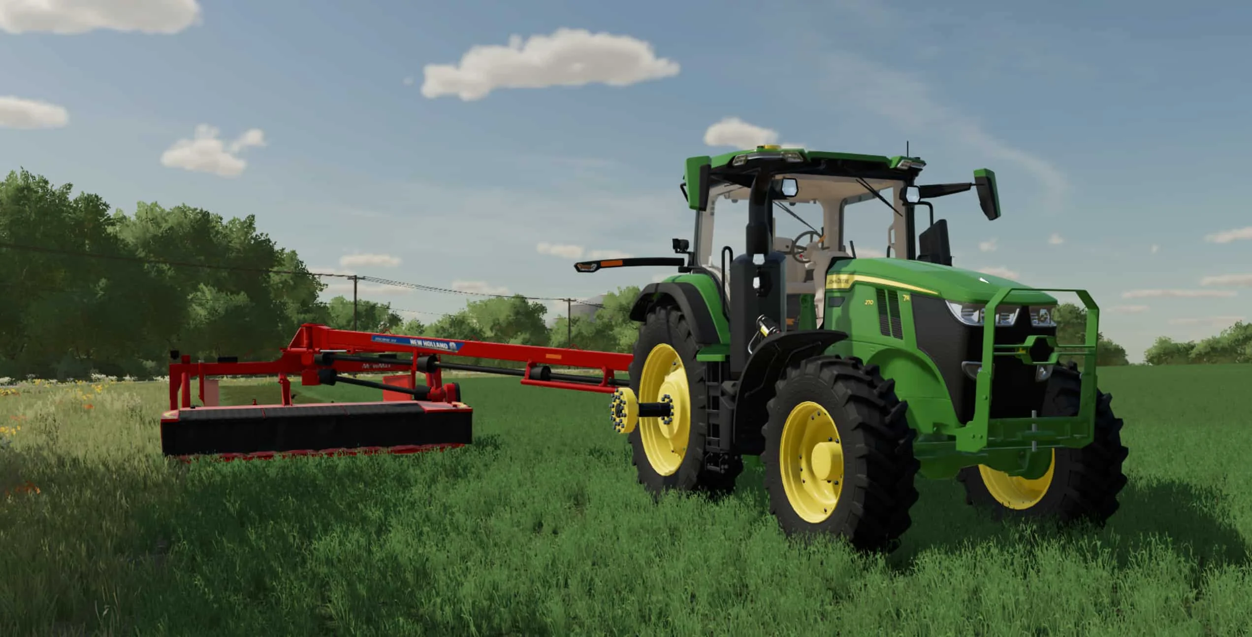 New Holland Discbine 313 V1.0 FS22 FS22 Mod Free Download