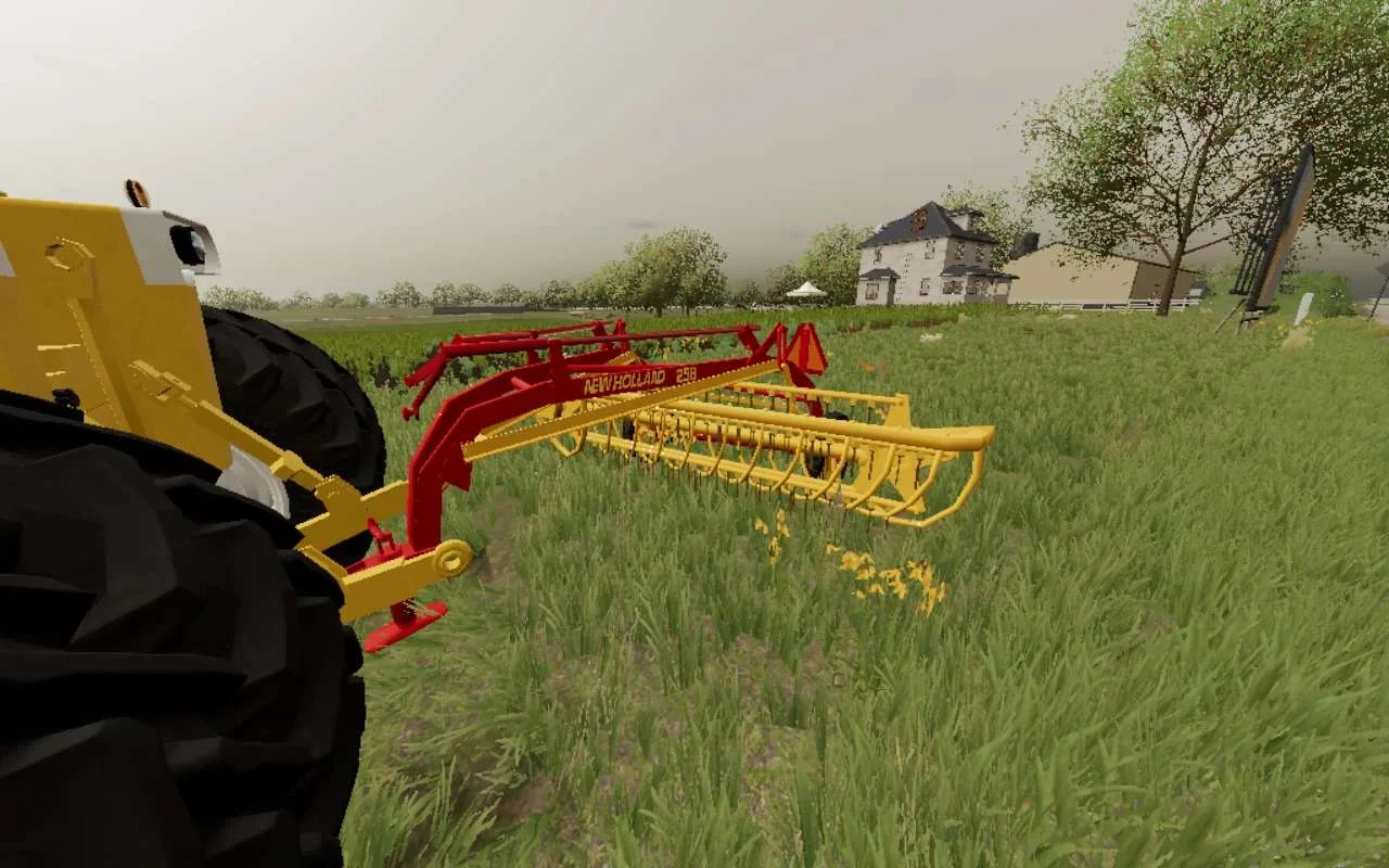 New Holland Side-Delivery Hay Rake v1.0 FS22 FS22 Mod Free Download