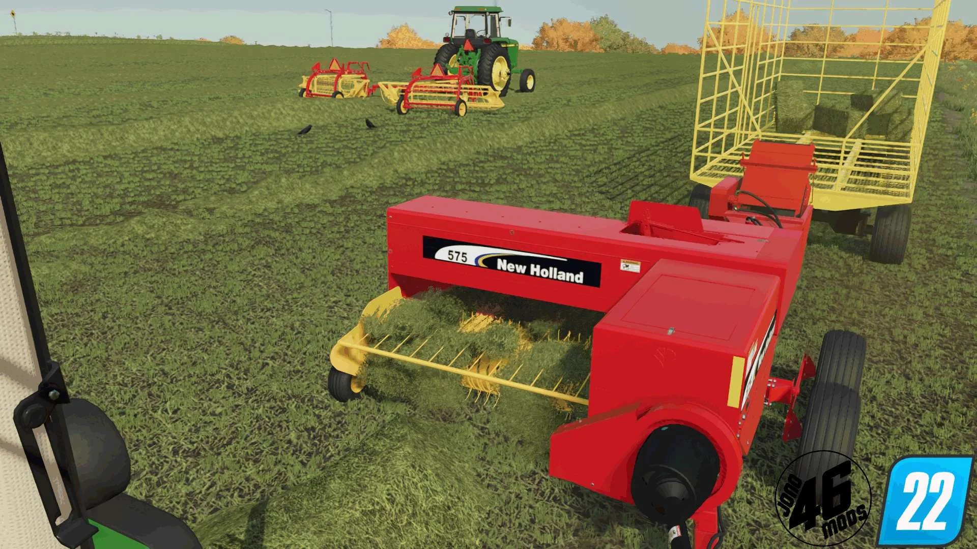 New Holland Small Square Balers v1.0 FS22 FS22 Mod Free Download