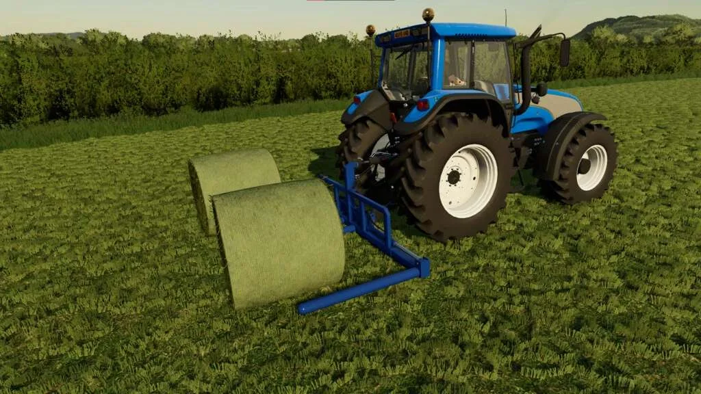 Paddle And Telescopic Bale Lifters v1.0 FS22