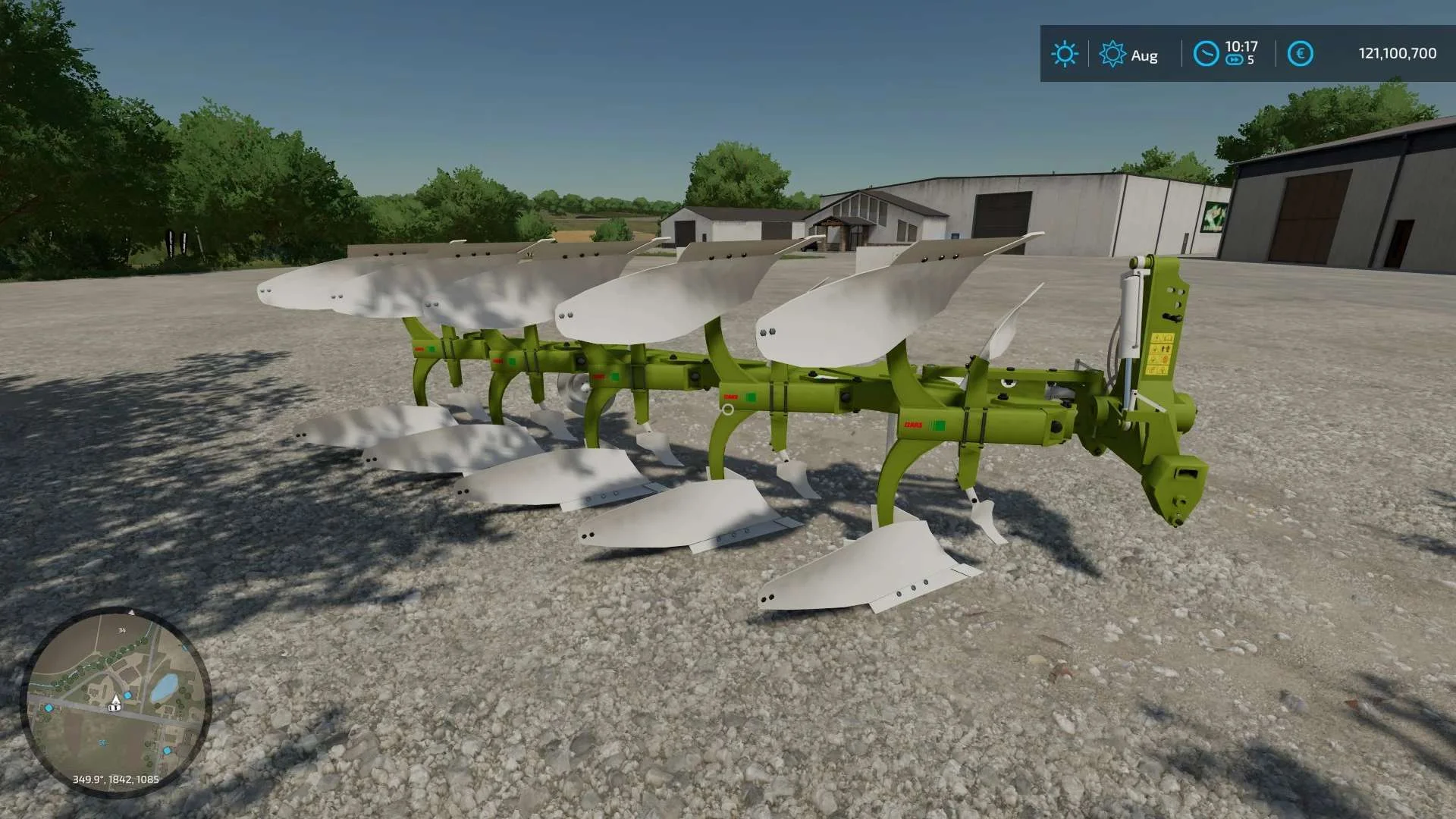 Plow Claas Altern v1.0 FS22 FS22 Mod Free Download