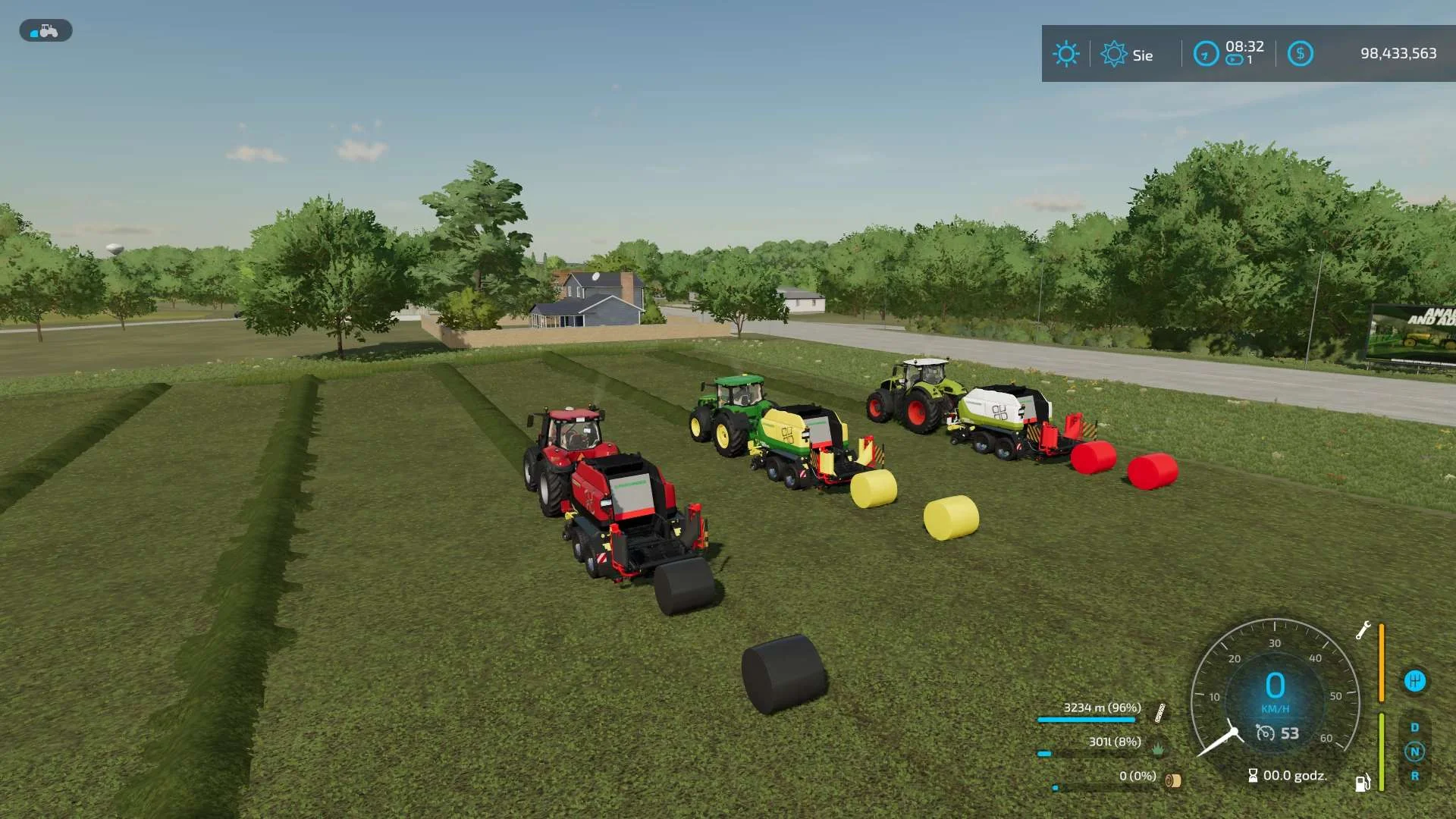 Poettinger IMPRESS 185VC NetWrap v1.0 FS22 FS22 Mod Free Download