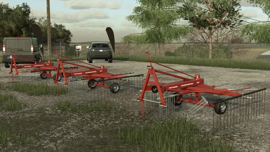 Poettinger Schwadkreisel 300 v1.1 FS22 FS22 Mod Free Download