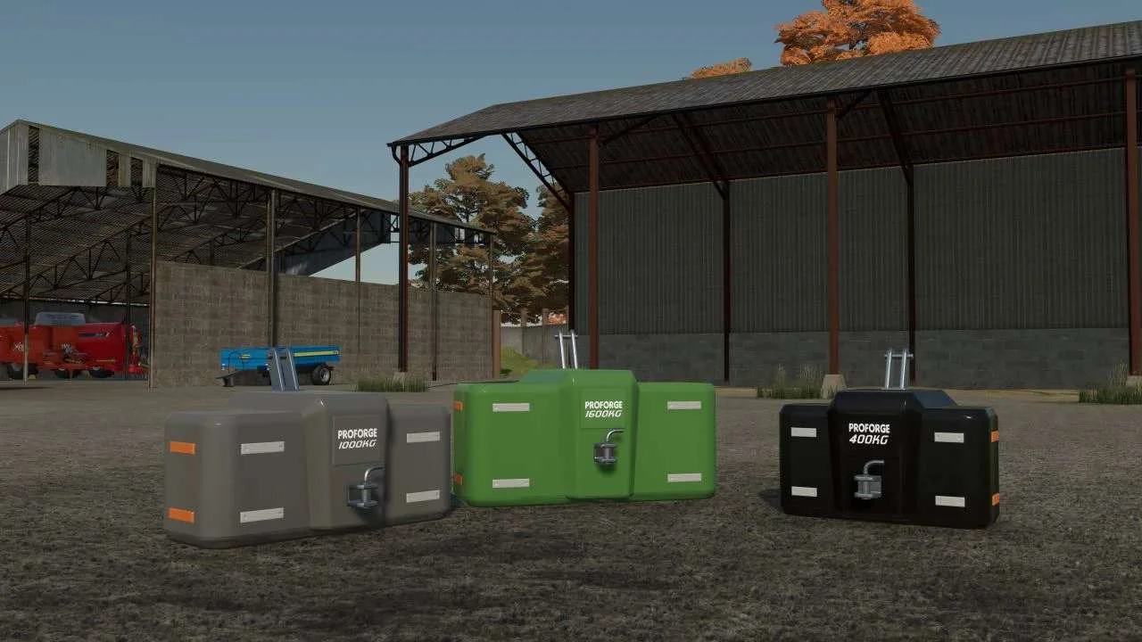 Proforge Weight Pack v1.0 FS22
