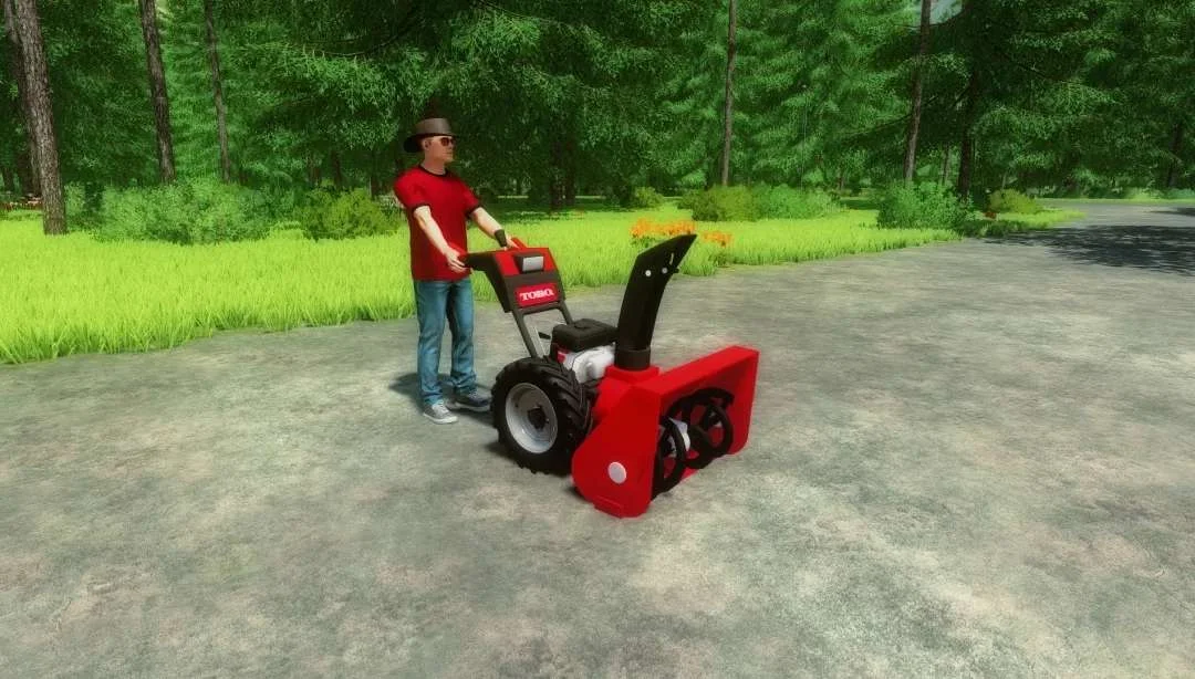 Push Snow Blower v1.0 FS22