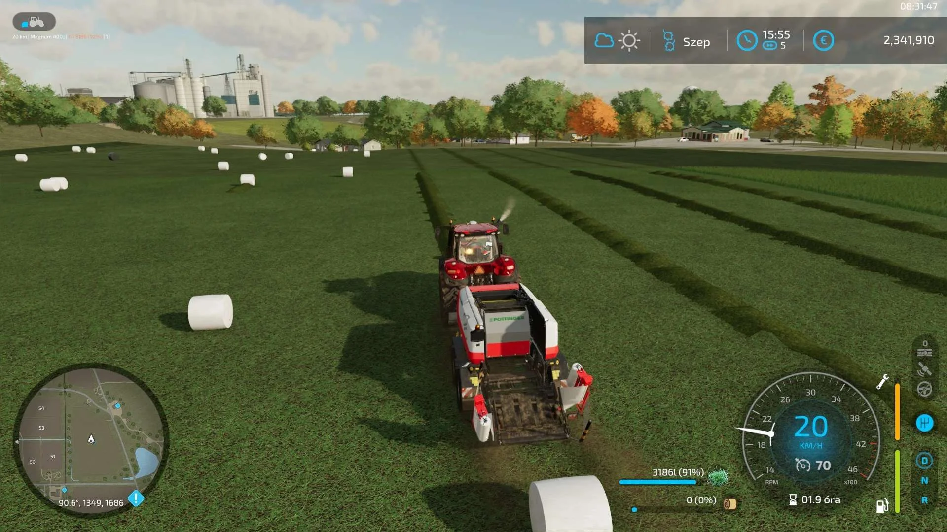Pöttinger Impress 125 FC Pro AoiEdition v1.0 FS22 FS22 Mod Free Download