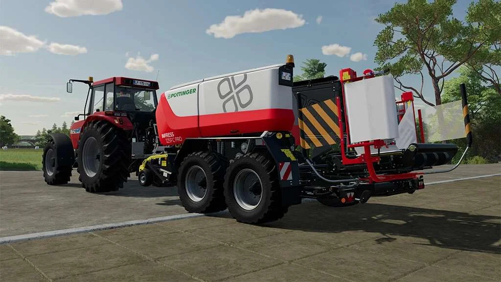 Pöttinger Impress 125 FC Pro v1.0.0.1 FS22 FS22 Mod Free Download