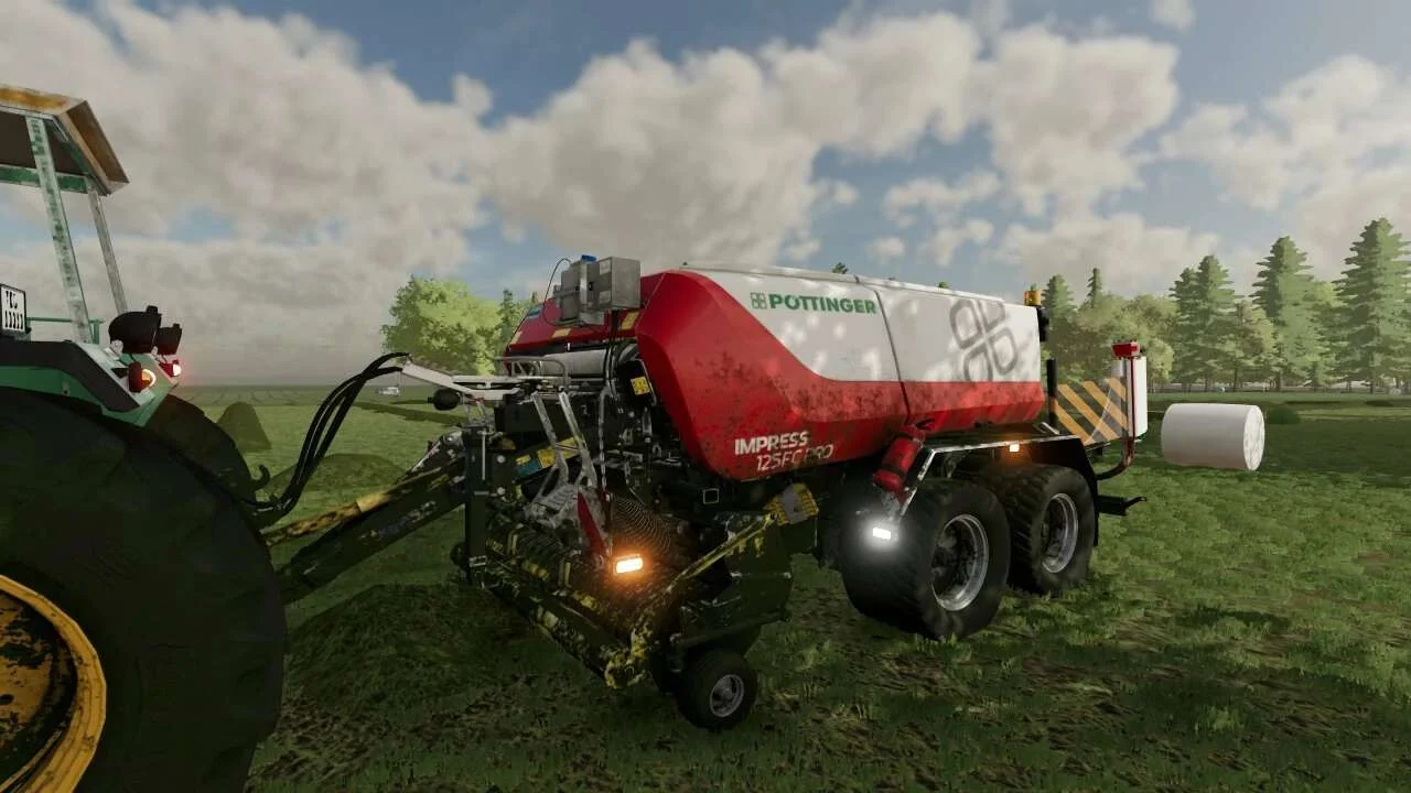 Pöttinger Impress 125FC Pro v1.0.1 FS22 FS22 Mod Free Download