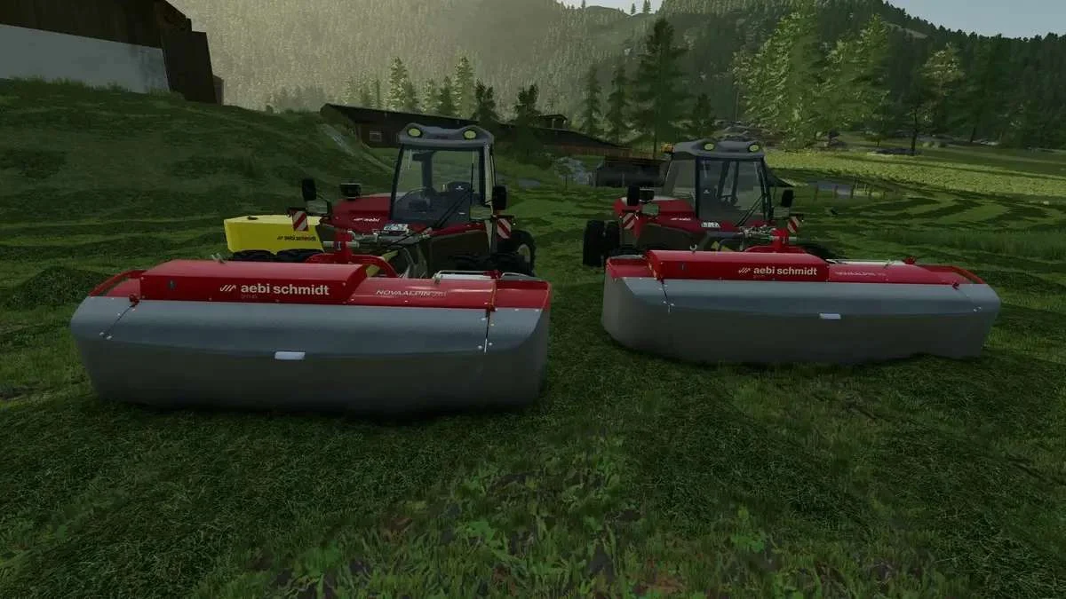 Pöttinger NovaAlpin Pack Aebi  v1.0 FS22 FS22 Mod Free Download