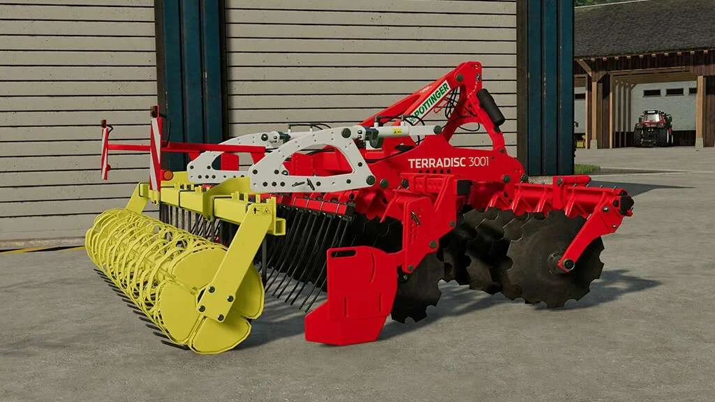 Pöttinger Terradisc 3001 v1.0 FS22 FS22 Mod Free Download