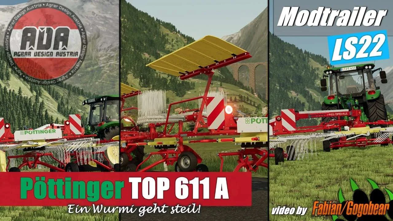 Pöttinger TOP 611 A v1.2 FS22