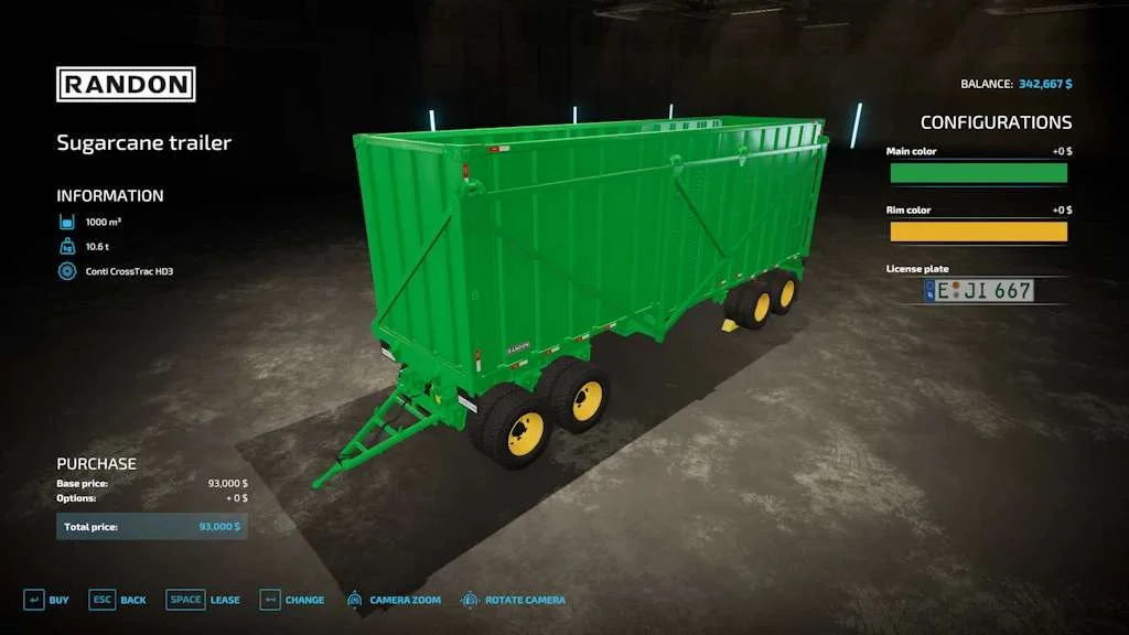 Randon Canavieiro Pack v1.2 FS22