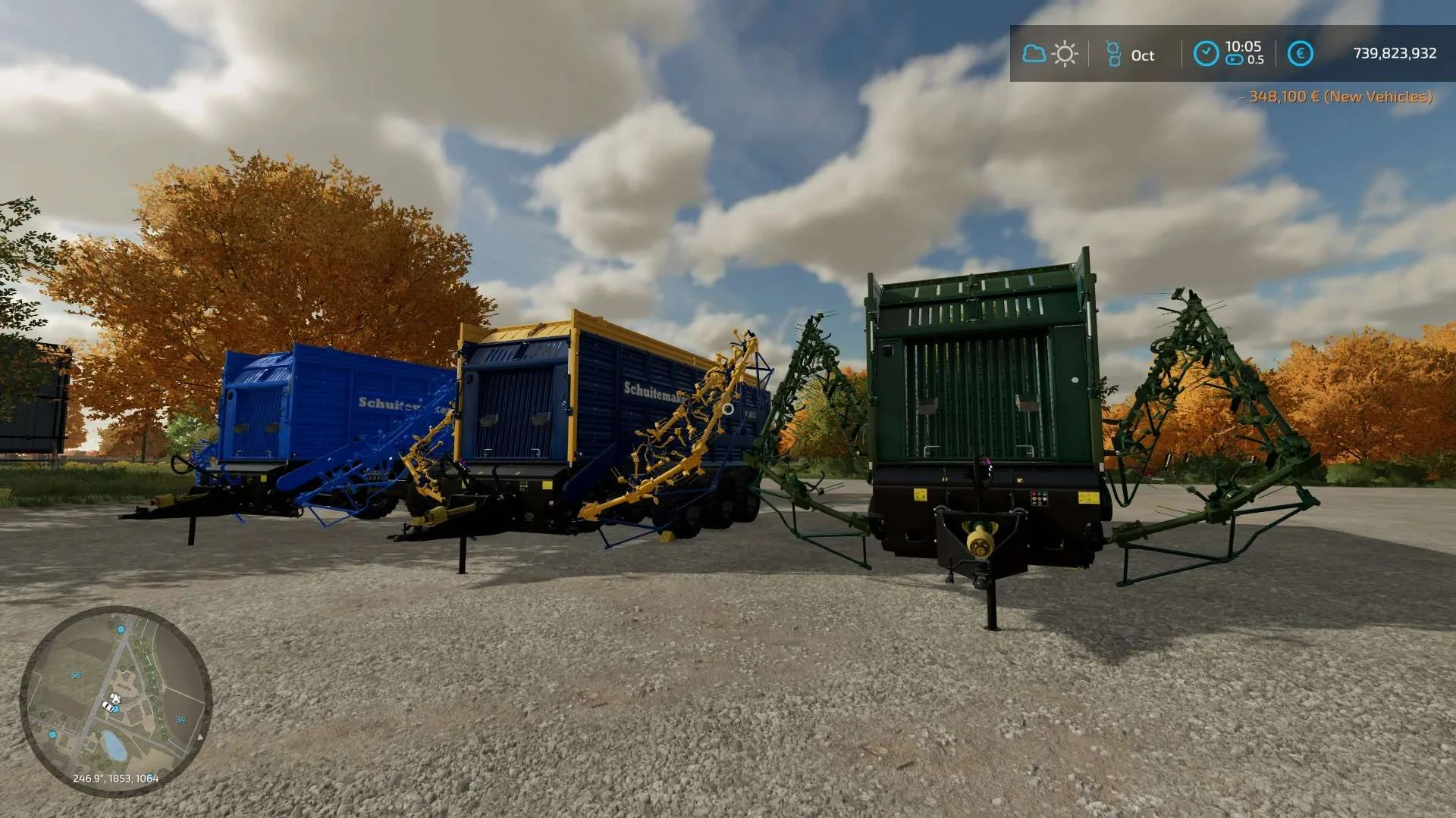 Rapide 8400 Silier Pack v1.0 FS22 FS22 Mod Free Download