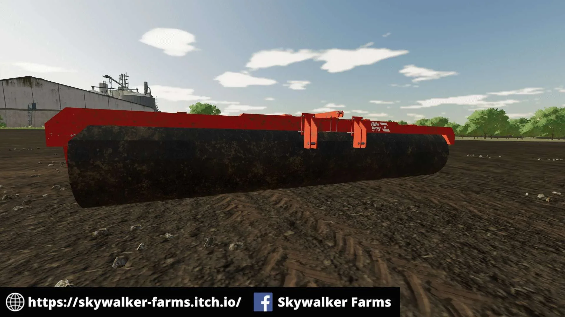 Riteway 20 Land Roller v1.0 FS22 FS22 Mod Free Download