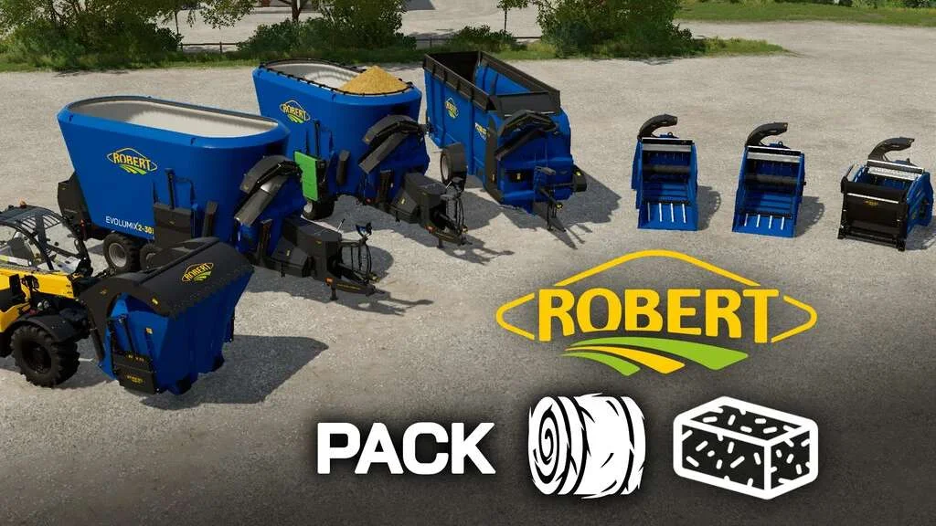 Robert Straw Pack v1.0 FS22 FS22 Mod Free Download
