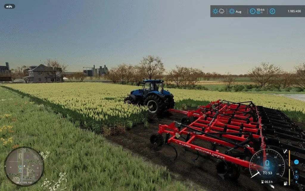 Rostselmash K-12200 CultiPlow v1.0.0.1 FS22 FS22 Mod Free Download