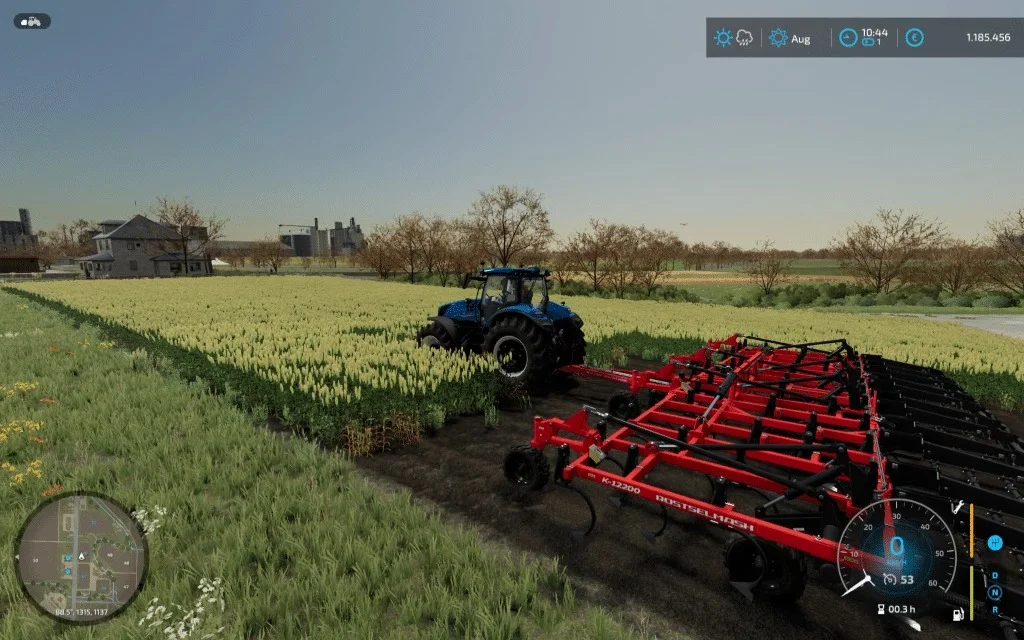 Rostselmash K-12200 CultiPlow v1.0.0.2 FS22 FS22 Mod Free Download