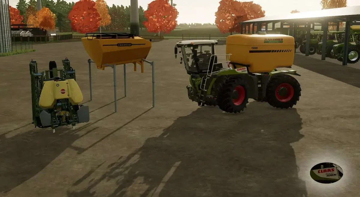 SaddleTrac Tank Pack for the CLAAS Saddle Trac 4200 v1.0 FS22