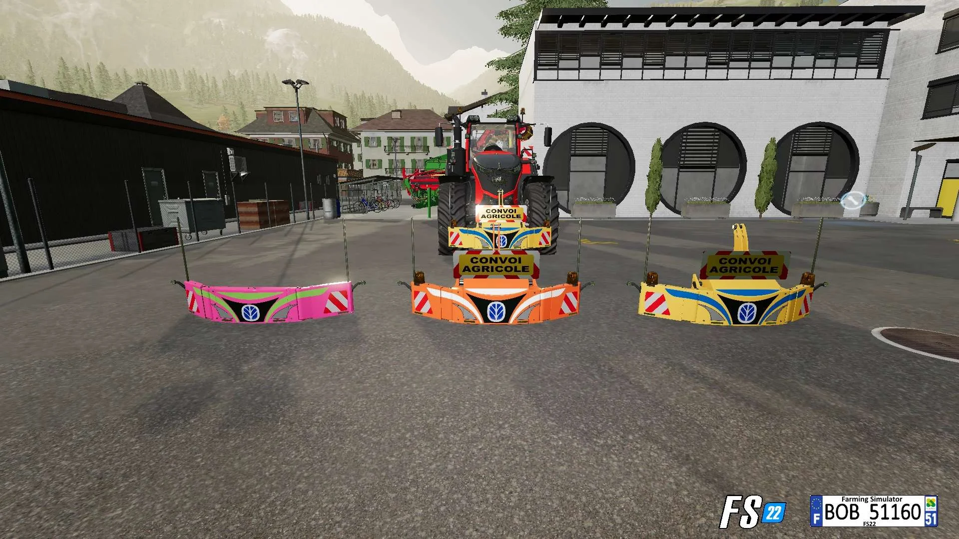 Safety weights pack By BOB51160 v1.0 FS22 FS22 Mod Free Download