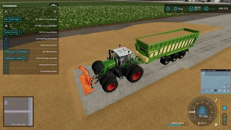 SaMASZ Tornado 252 v1.0 FS22 FS22 Mod Free Download