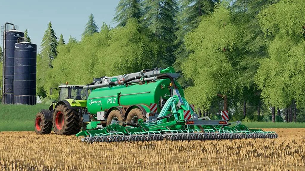 Samson Agro TD 12 v1.0 FS22 FS22 Mod Free Download