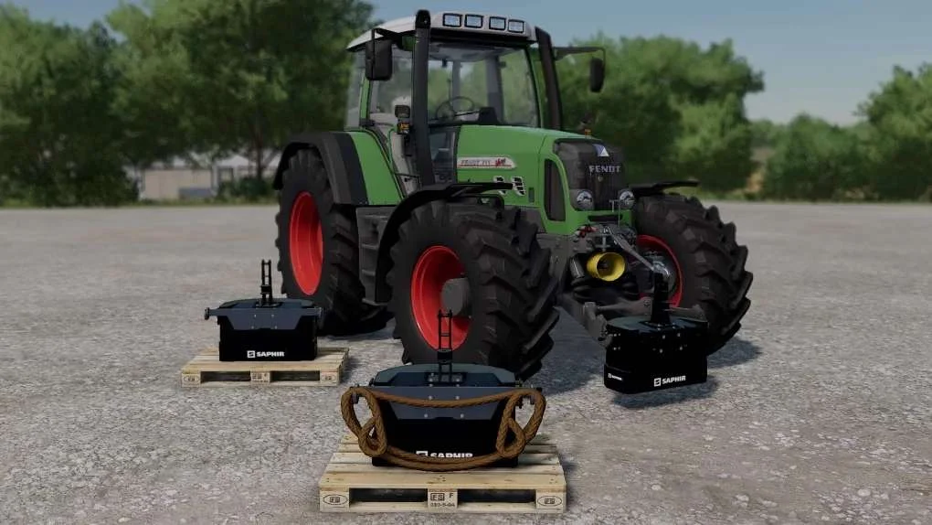 Saphir Weight v1.0 FS22 FS22 Mod Free Download
