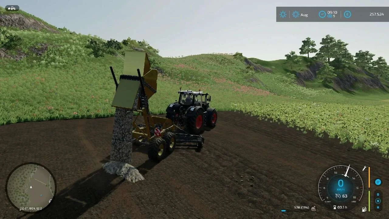 Scorpio 550 stone collector by Karlszwerg v1.0 FS22 FS22 Mod Free Download