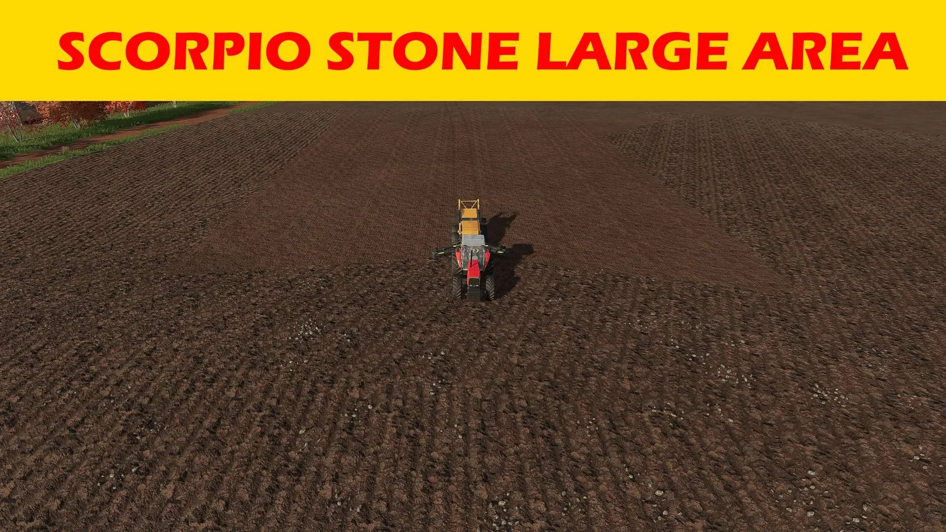 Scorpio Stone Large Area v1.0 FS22 FS22 Mod Free Download