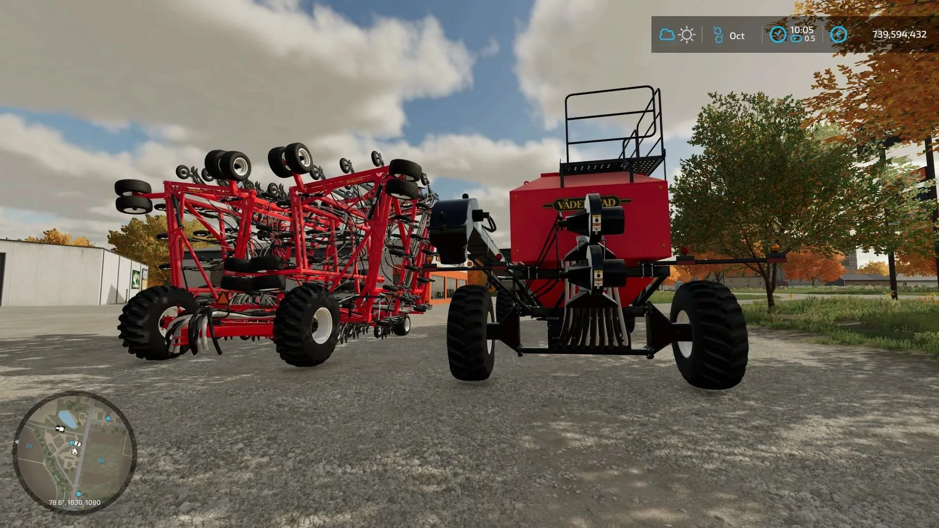 Seed Hawk 980 Air Cart & xlAirDrill84 v1.0 FS22 FS22 Mod Free Download