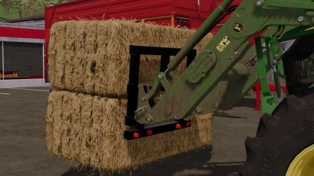 Self-Made Bale Fork v1.0 FS22 FS22 Mod Free Download