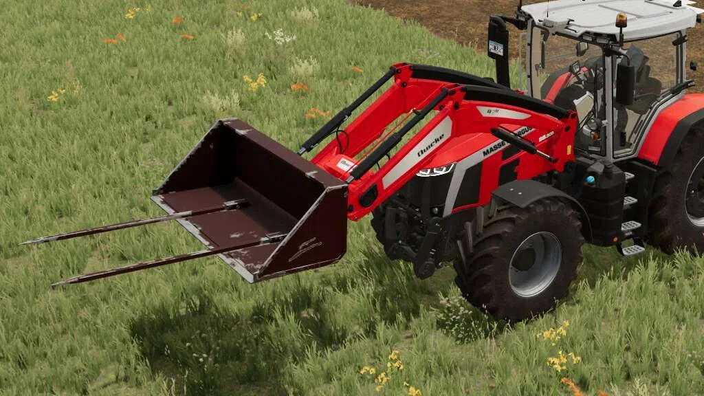 Self Made Bucket With Forks v1.0 FS22 FS22 Mod Free Download