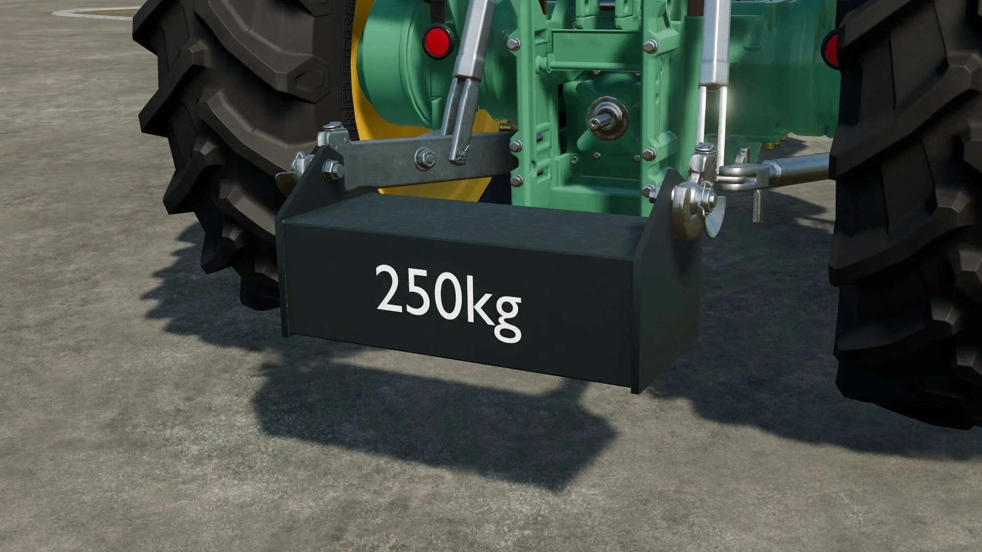 Selfmade 250kg Underfloorweight v1.0 FS22