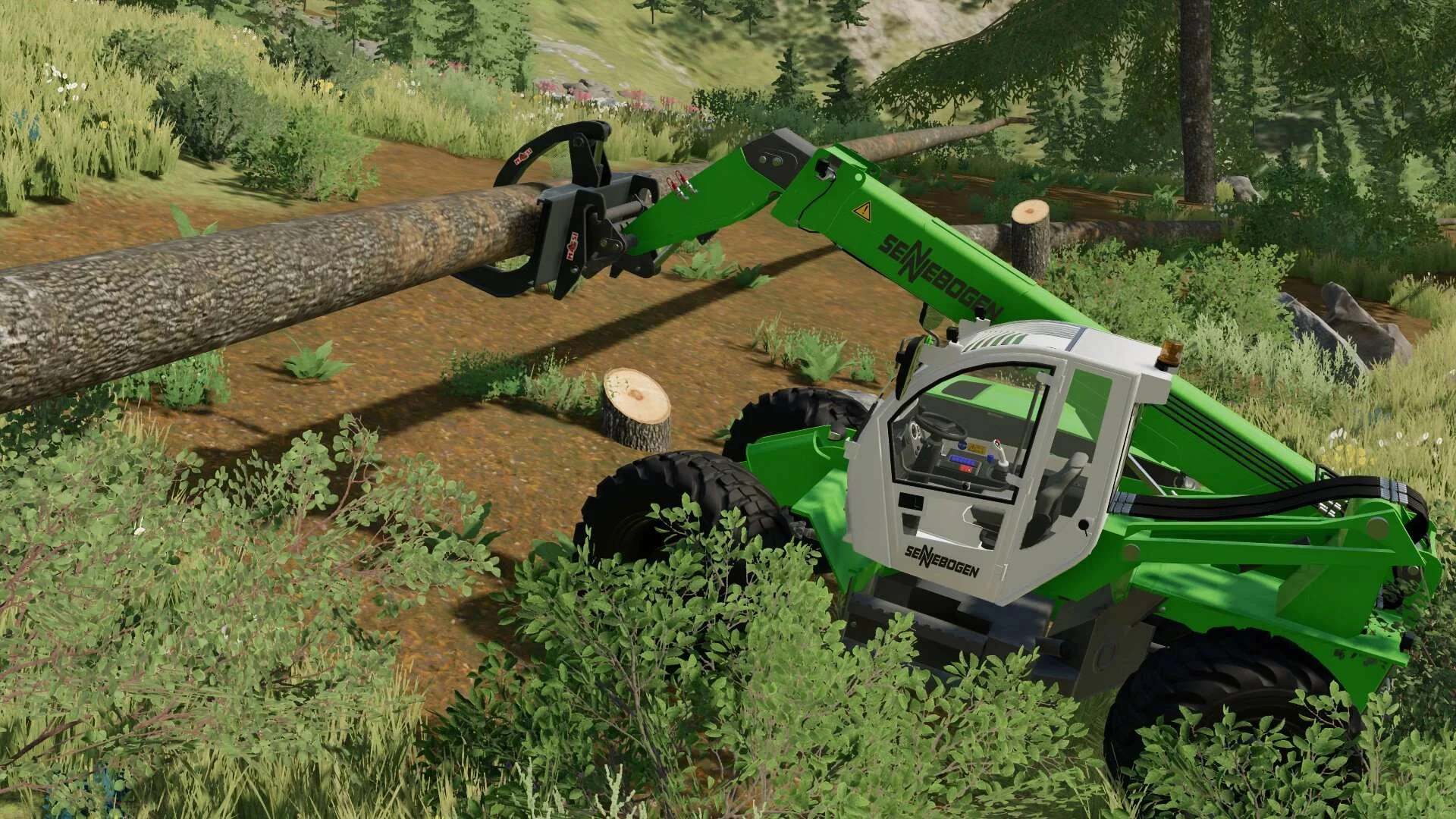 Sennebogen 305 v1.0 FS22 FS22 Mod Free Download