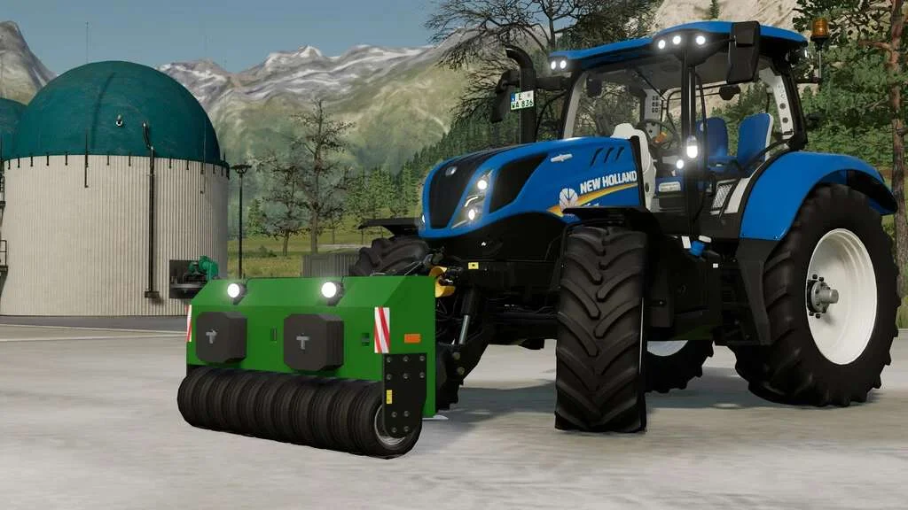 Silo Roller Weight v1.0 FS22 FS22 Mod Free Download