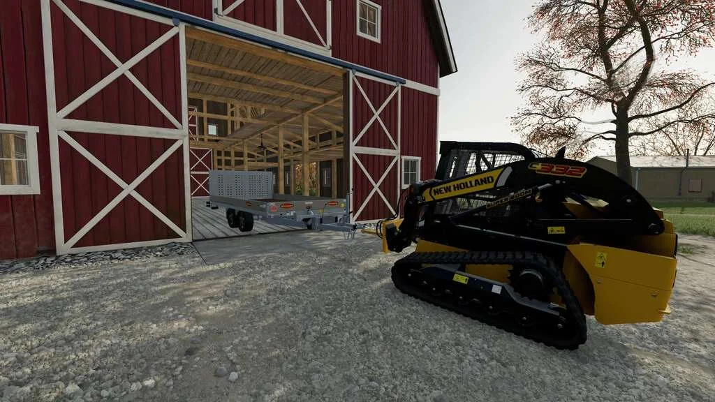 Skid Steer Trailer Mover v1.0 FS22 FS22 Mod Free Download