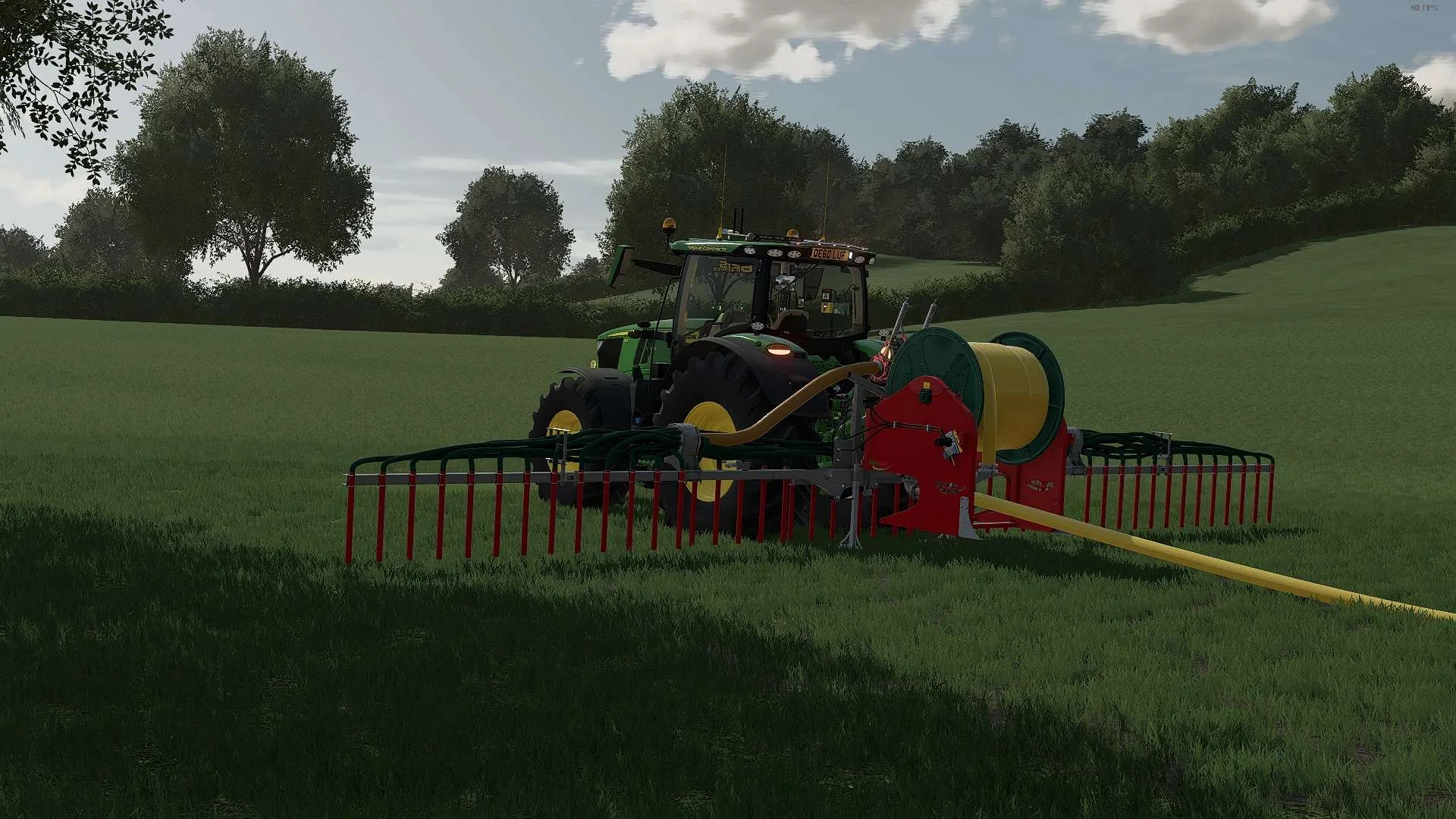 Slurrykat reel and dribble bar v1.0 FS22